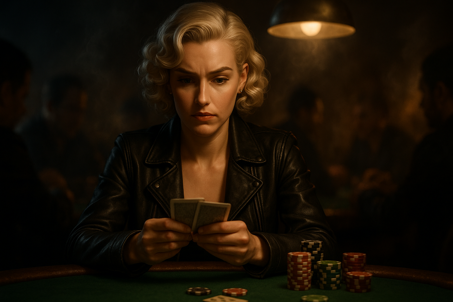 Ruthie reading the room