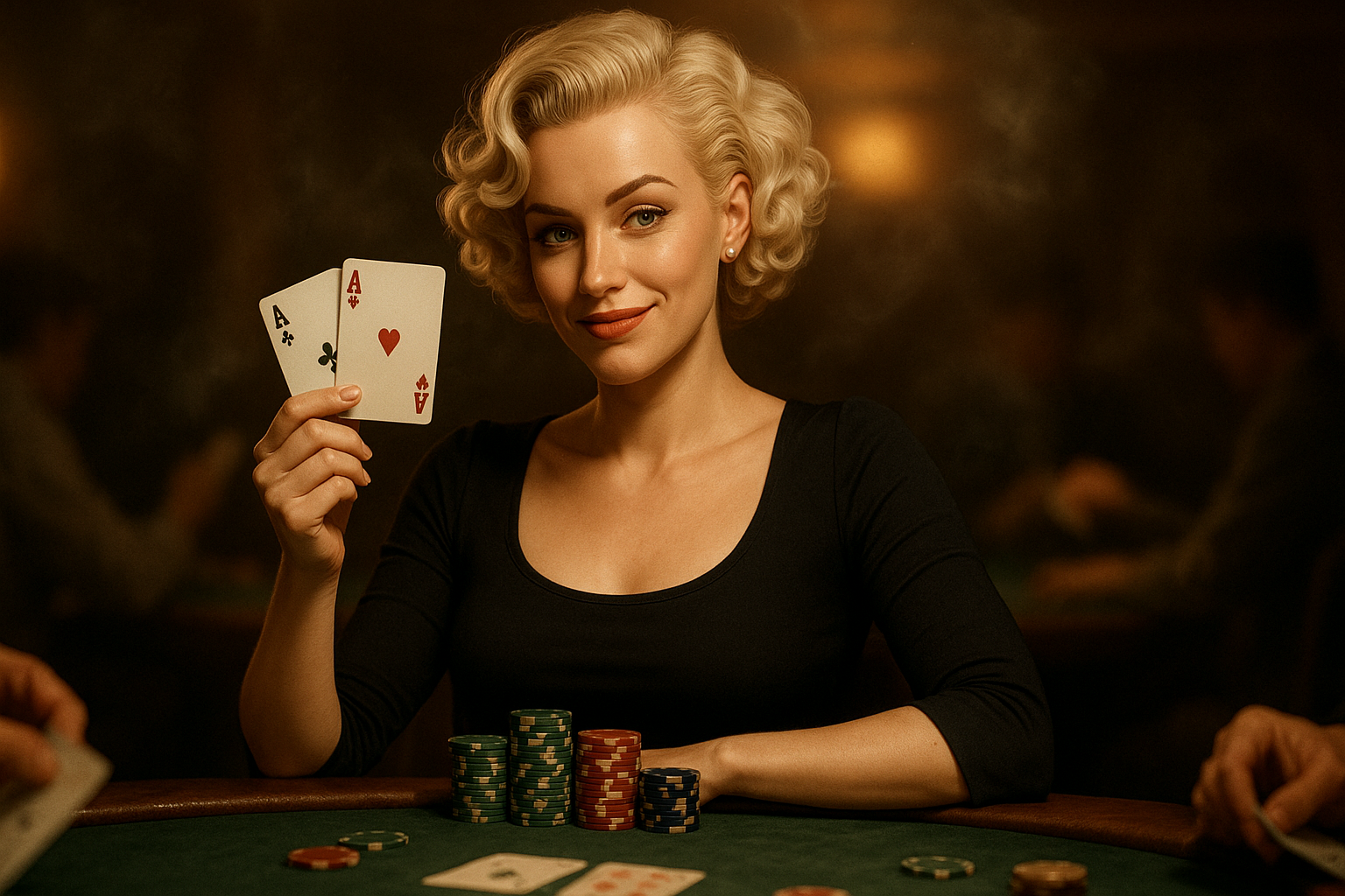 Ruthie showing her hand